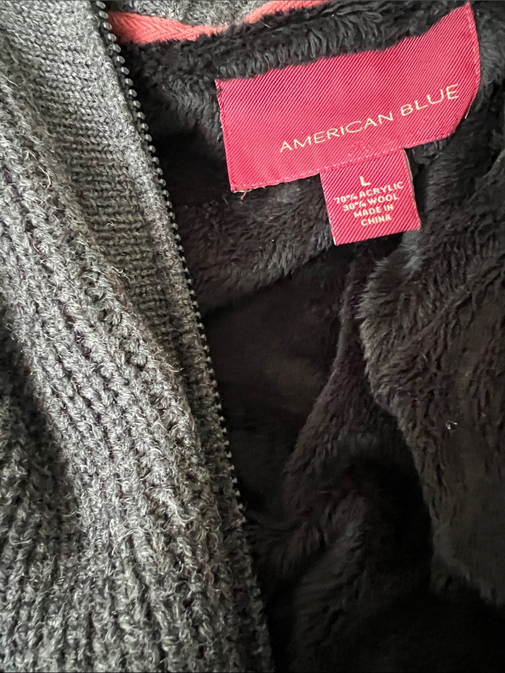 American Blue Knit Vest